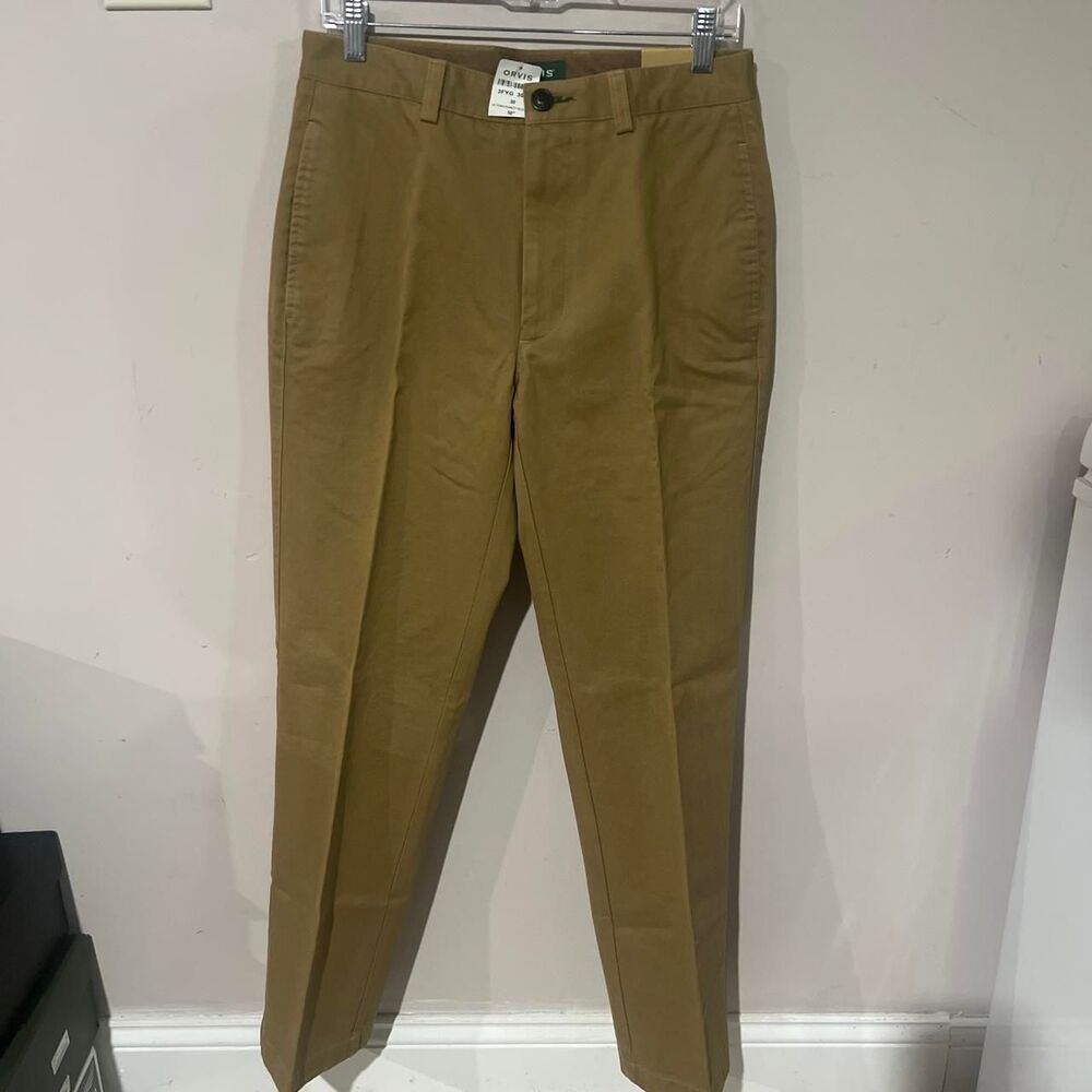 Orvis Men's Khaki and Tan Trousers